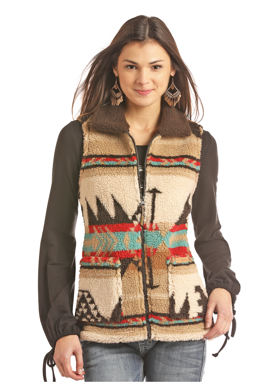 aztec western vest