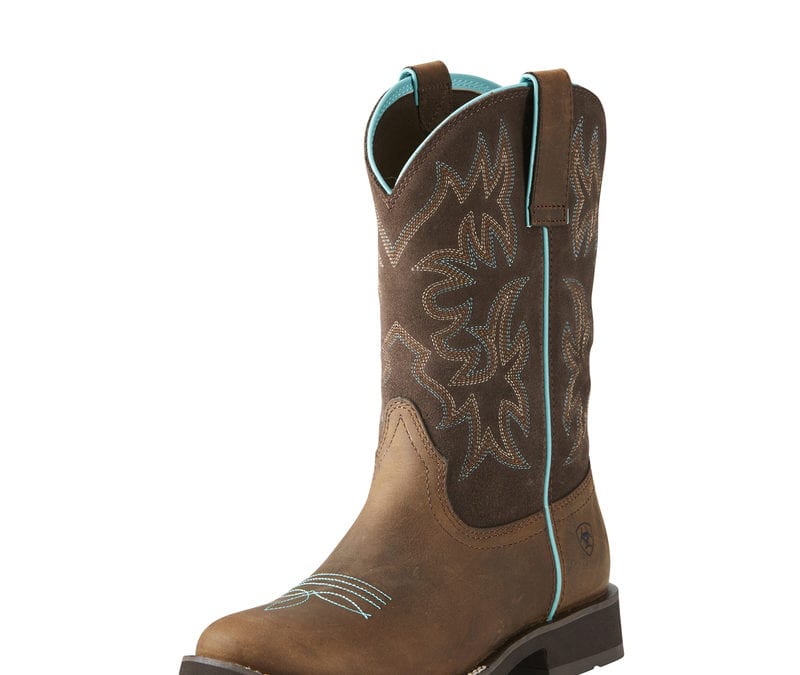 Ariat® Women’s Distressed Brown/Fudge Delilah Round Toe