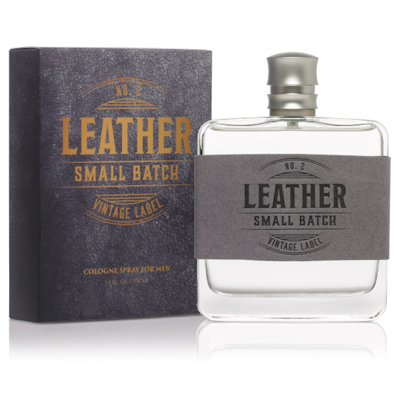 Leather Small Batch #2 Vintage Label Cologne Spray for Men | Dry Creek ...