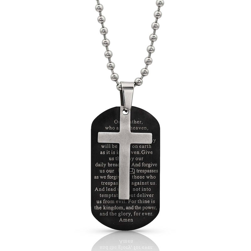 Montana® Silversmith Our Father Prayer Men's Necklace | Dry Creek ...