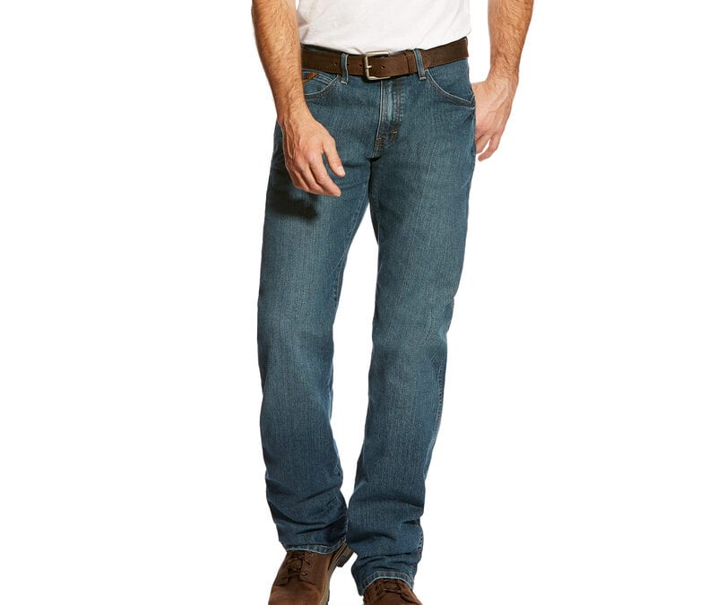 Ariat® Rebar Carbine M4 Low Rise Bootcut Men’s Work Jeans