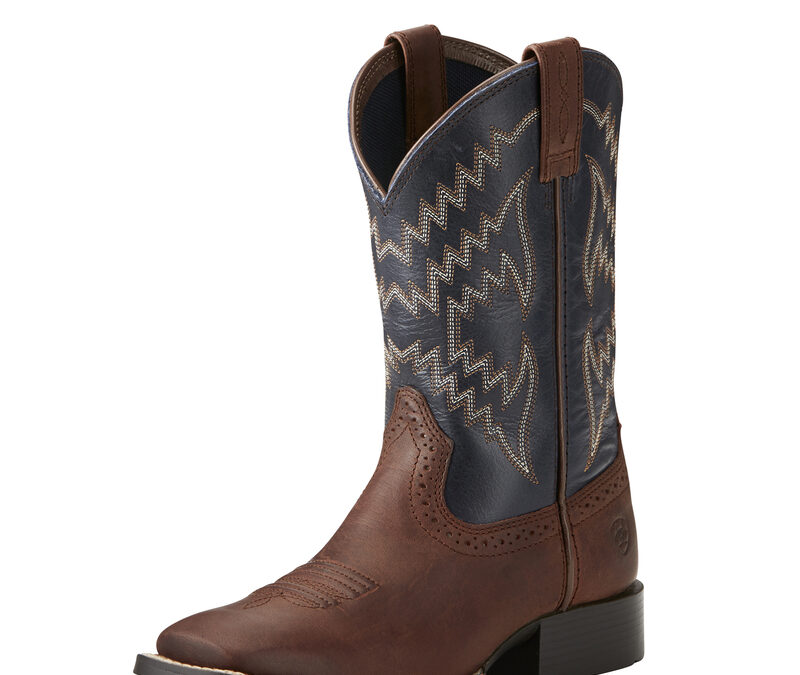 Ariat® Brazen Brown/Arizona Sky Tycoon Kid’s Boot