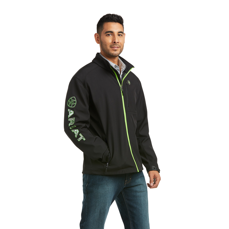 black ariat jacket mens