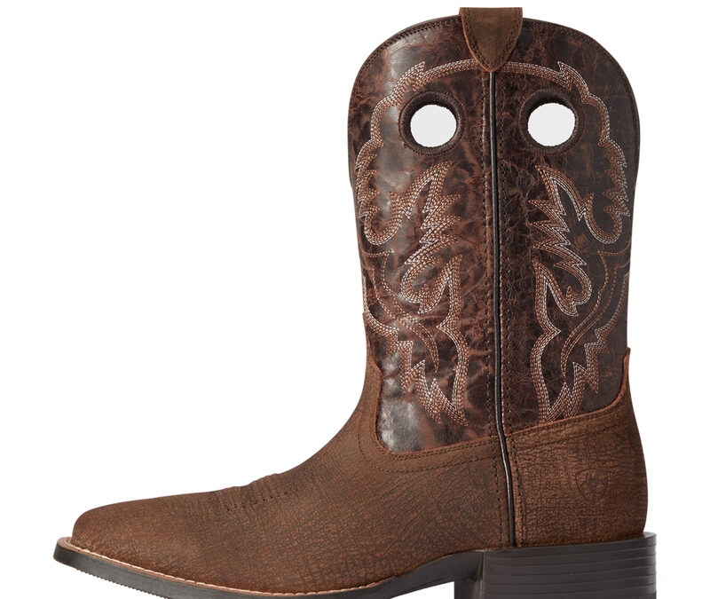 Ariat® Rough Ginger/Rusted Iron Sport Buckout Men’s Western Boot