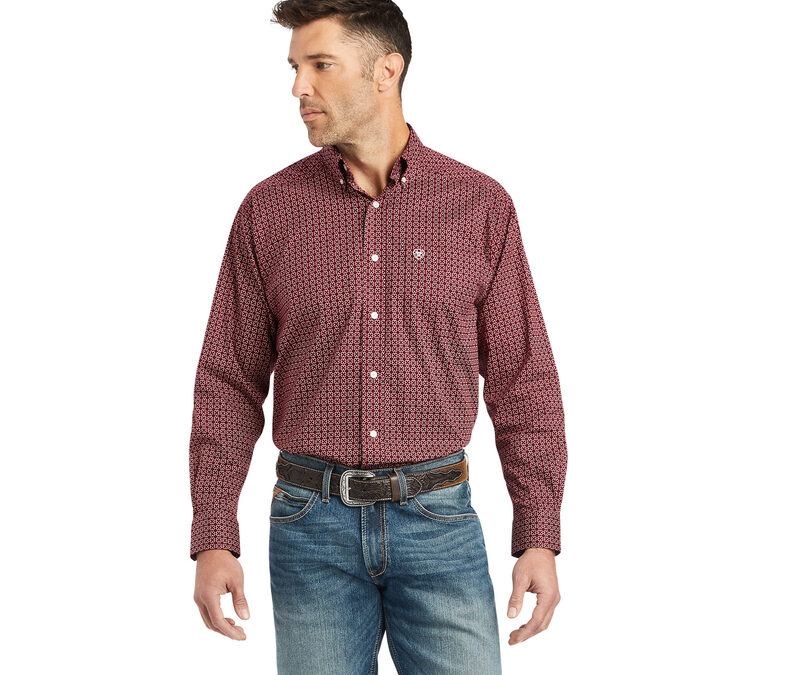 Ariat® Red Heart Kenny Stretch Classic LS Men’s Shirt