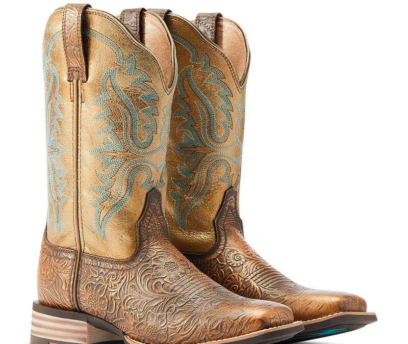 Ariat® Bronze Age/Green Mile Olena Women’s Boots