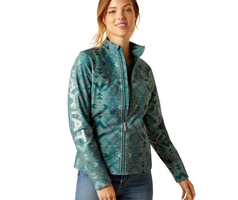 Ariat® Pinewood New Team Softshell Print Women’s Jacket