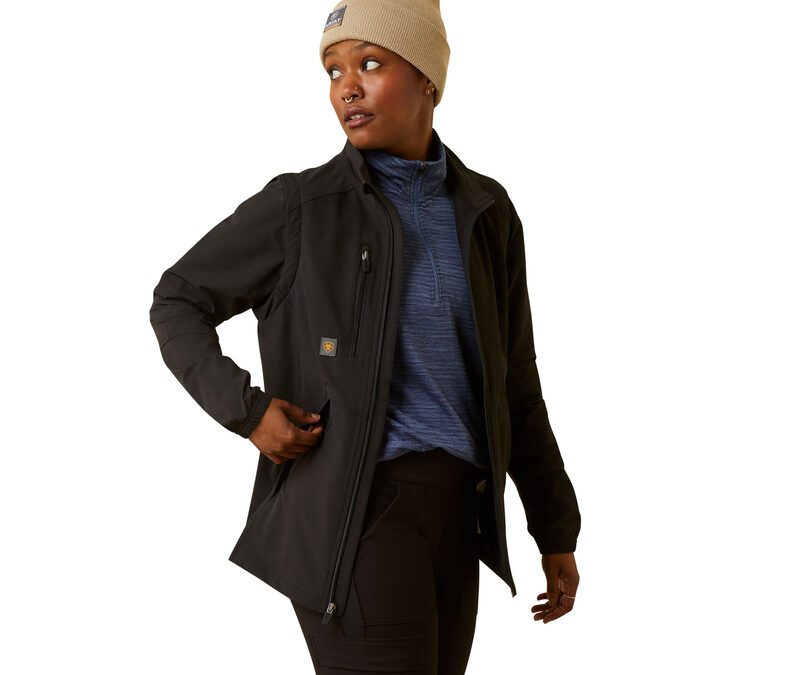 Ariat® Black Rebar® Weatherproof Convertible Women’s Jacket/Vest