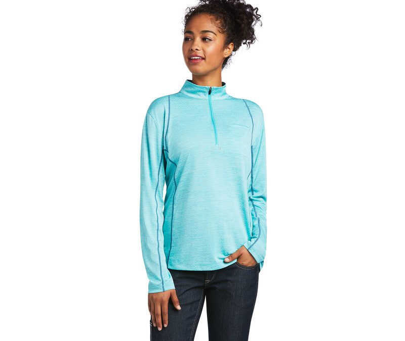 Ariat® Women’s MeadowBrook Rebar Evolution 1/2 Zip Top